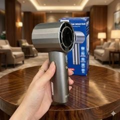 Quạt cầm tay mini Kachi MK400 pin khoẻ 100 cấp độ gió