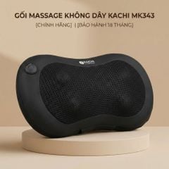 Gối massage không dây Kachi dòng cao cấp MK343 - New