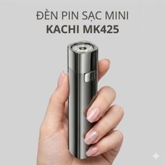 Đèn Pin Sạc Đa Năng Kachi MK425: Soi Rọi Mọi Hành Trình, Bừng Sáng Mọi Cuộc Vui