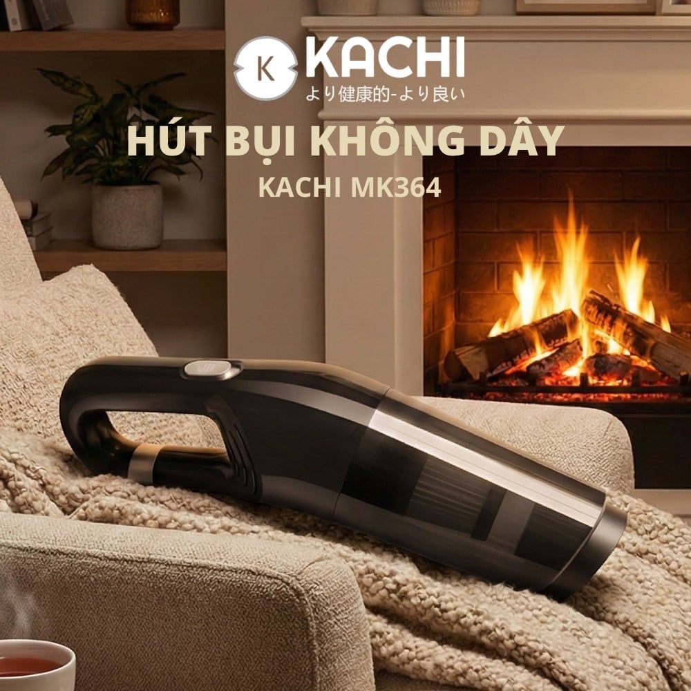 Máy Hút Bụi Không Dây Kachi Mk364 pin 3600mAh