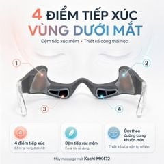 Máy Massage Mắt Kachi MK472: Giải Pháp Công Nghệ Đánh Bay Quầng Thâm và Ánh Sáng Đỏ Tăng Sinh Collagen