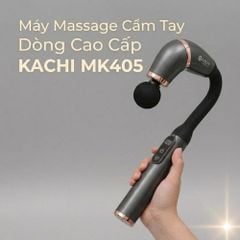 Gậy Massage Kachi MK405 – Súng Massage Cầm Tay Có Tay Nối Dài, Thư Giãn Sâu Từng Nhóm Cơ