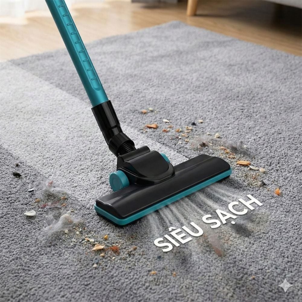 Máy Hút Bụi Cầm Tay Kachi MK439 – Lực Hút Mạnh 15.000Pa, Gọn Nhẹ, Hiệu Quả Tối Ưu