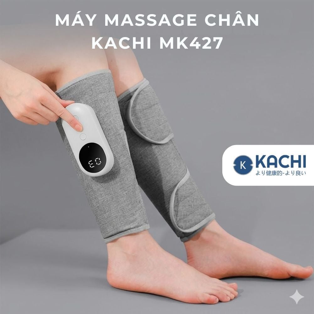 Máy Massage Chân Không Dây Kachi MK427: Giải Pháp Toàn Diện Cho Đôi Chân Khỏe Mạnh