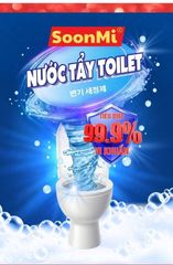 Nước Tẩy Toilet SoonMi 880ml - Diệt 99.9% Vi Khuẩn, Tẩy Sạch Vết Ố Vàng MK