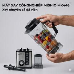 Máy Xay Sinh Tố Công Nghiệp Đa Năng Mishio MK446 (3.0L) - Công Suất 800W