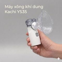Máy Xông Khí Dung Cầm Tay Kachi YS35: Giải Pháp Hô Hấp Linh Hoạt Mọi Lúc, Mọi Nơi