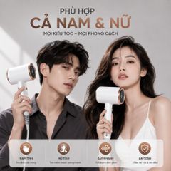 Máy sấy tóc nóng lạnh Kachi MK404 – Nhỏ gọn, thời trang, sấy tóc nhanh chóng