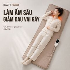 Thảm Chườm Nóng Ngải Cứu Đông Y Kachi MK421 - Giảm Đau Lưng, Vai Gáy Nhanh Chóng Tại Nhà