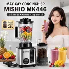 Máy Xay Sinh Tố Công Nghiệp Đa Năng Mishio MK446 (3.0L) - Công Suất 800W