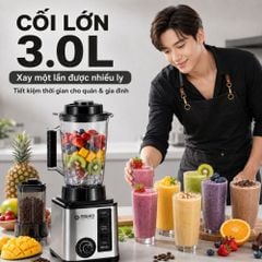 Máy Xay Sinh Tố Công Nghiệp Đa Năng Mishio MK446 (3.0L) - Công Suất 800W