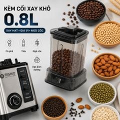 Máy Xay Sinh Tố Công Nghiệp Đa Năng Mishio MK446 (3.0L) - Công Suất 800W