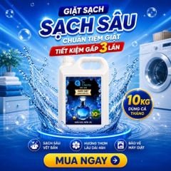 Nước giặt Dr. Cleany 10KG (Xanh) - Chuyên dụng giặt ủi, Sạch sâu MK