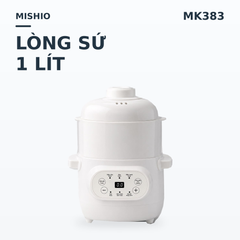 Nồi nấu chậm lòng sứ 1 Lít Mishio MK383 | Chưng yến , Hầm nhừ vẫn giữ trọn dinh dưỡng