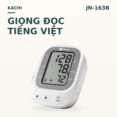 Máy đo huyết áp bắp tay Kachi JN-163B MK | Trợ lý AI đọc kết quả tiếng Việt | Hỗ trợ người cao tuổi mắt kém