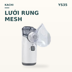 Máy Xông Khí Dung Cầm Tay Kachi YS35: Giải Pháp Hô Hấp Linh Hoạt Mọi Lúc, Mọi Nơi