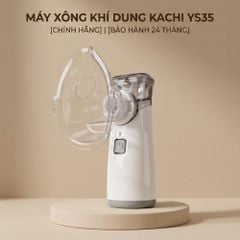 Máy Xông Khí Dung Cầm Tay Kachi YS35: Giải Pháp Hô Hấp Linh Hoạt Mọi Lúc, Mọi Nơi