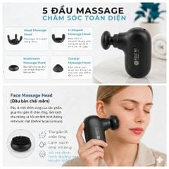 Máy massage mini KACHI MK453 - Kèm đầu massage mặt chuyên dụng