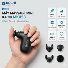 Máy massage mini KACHI MK453 - Kèm đầu massage mặt chuyên dụng
