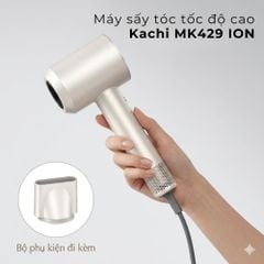 Máy Sấy Tóc Tốc Độ Cao Kachi ION (110.000 vòng/phút) - Sấy Nhanh, Chăm Sóc Tóc Ion Âm, Kiểm Soát Nhiệt NTC