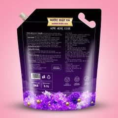 Nước Giặt Xả 2 Trong 1 Soonmi 3kg Đậm Đặc - Công Nghệ Hạt Lưu Hương Ngọc Trai Lên Tới 3 Tuần MK