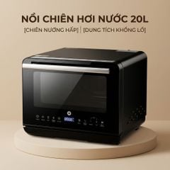 Lò Chiên Không Dầu Kết Hợp Hơi Nước Mishio MK318 20 Lít
