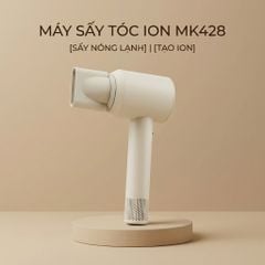 Máy Sấy Tóc Tốc Độ Cao Kachi ION (110.000 vòng/phút) - Sấy Nhanh, Chăm Sóc Tóc Ion Âm, Kiểm Soát Nhiệt NTC