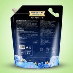 Nước Giặt Xả 2 Trong 1 Soonmi 3kg Đậm Đặc - Công Nghệ Hạt Lưu Hương Ngọc Trai Lên Tới 3 Tuần MK