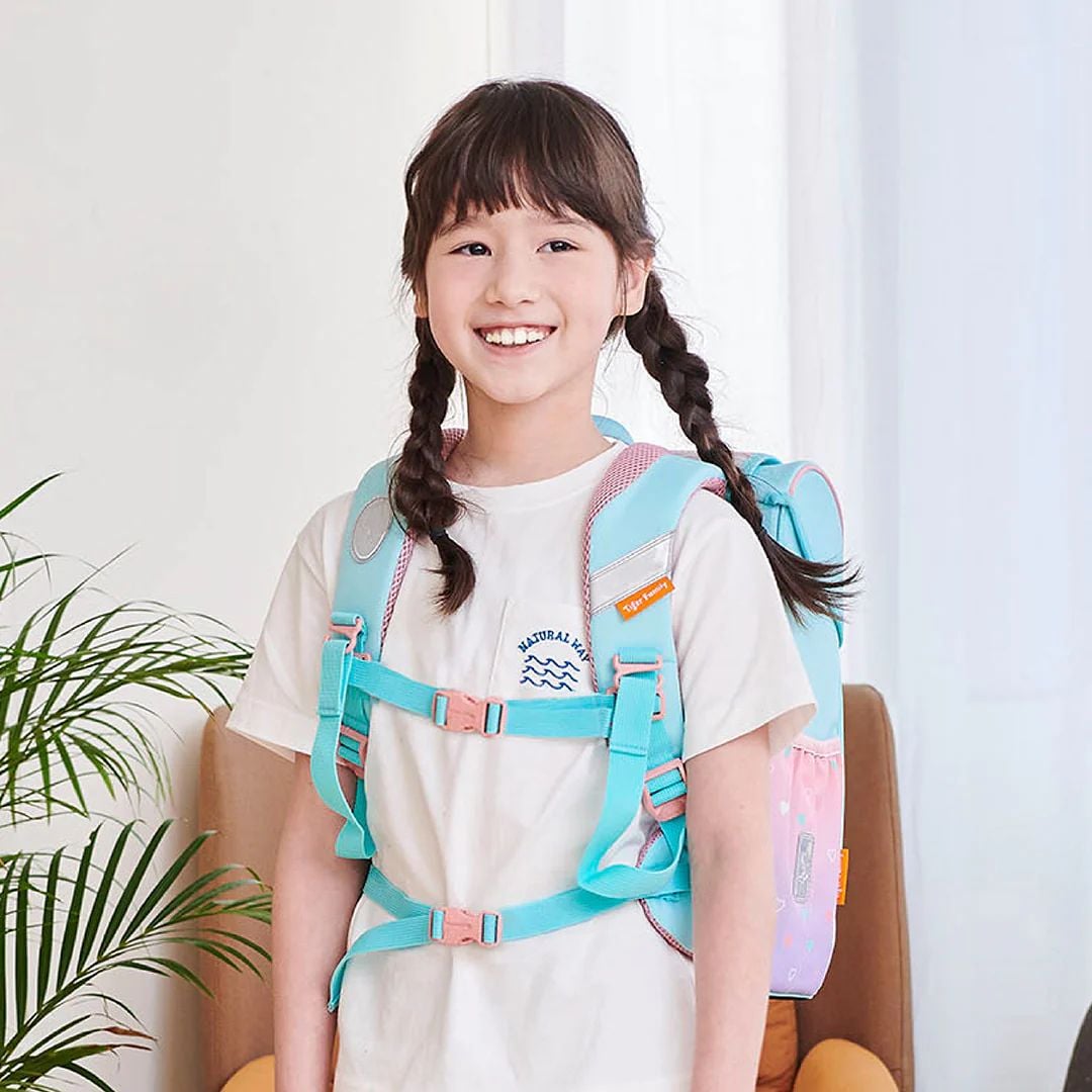  Balo Công Thái Học Tiger Family Joy Schoolbag Pro 2 - Peach Waves [Go Green] - TGJY-055A 