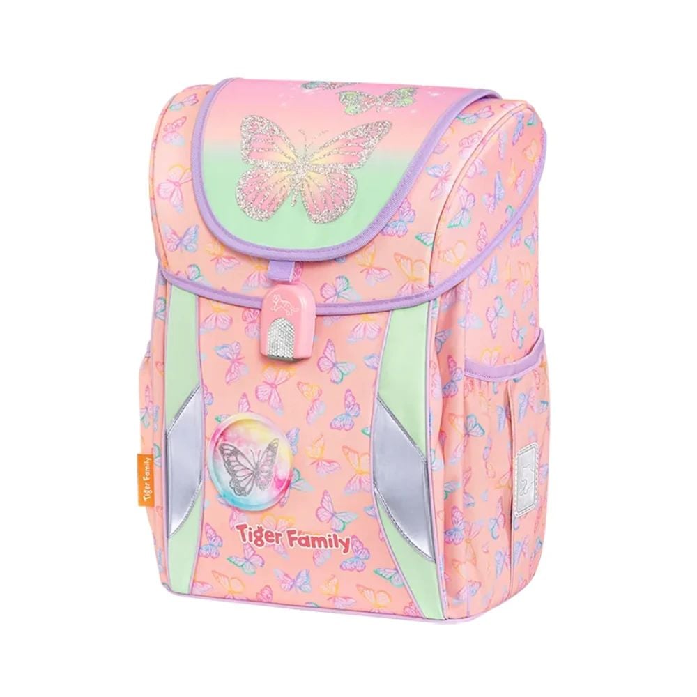  Balo Công Thái Học Tiger Family Tiger Family Joy Schoolbag Pro 2S - Butterflies And Rainbows TGJY-050A(2) 