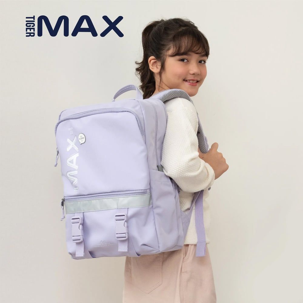  Balo Công Thái Học Tiger Family Tiger Max Max Pack 2.0 Backpack Pro 2S - Double Lilac [Go Ocean] TMP2-001A 
