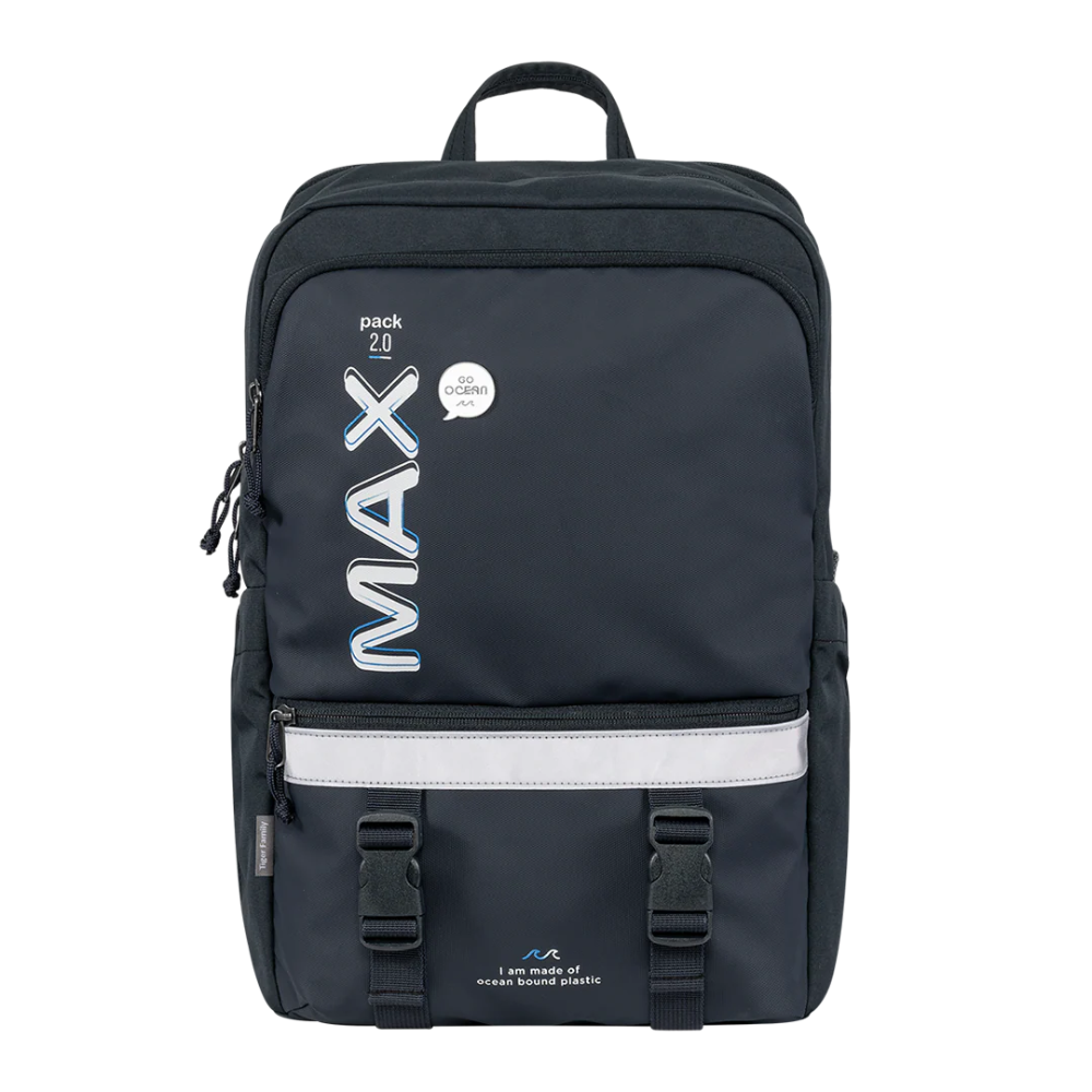  Balo Công Thái Học Tiger Family Tiger Max Max Pack 2.0 Backpack Flex - Double Navy [Go Ocean] TMP2-002A(1) 