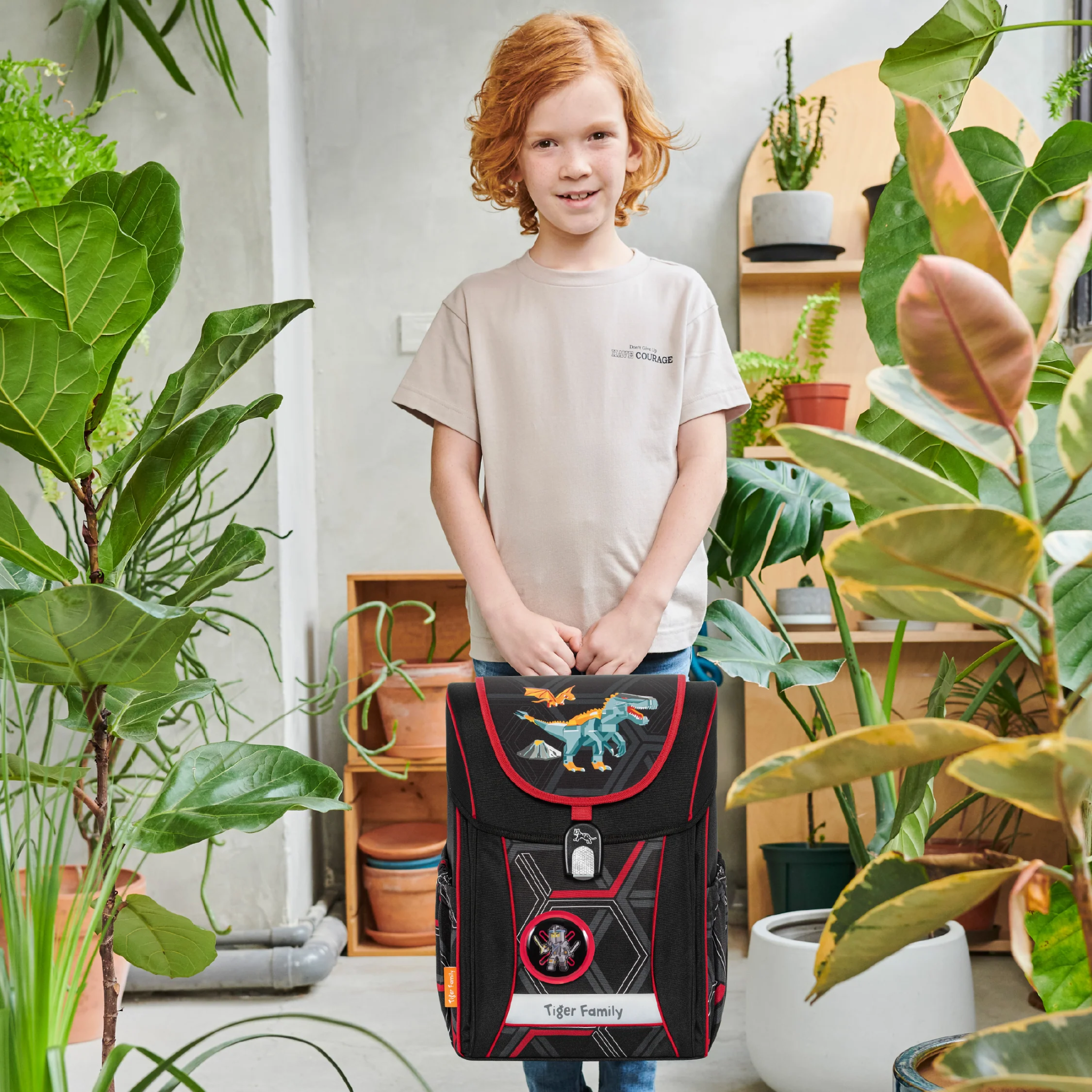  Balo Công Thái Học Tiger Family Joy Schoolbag Pro 2S - Dino-morrow TGJY-084A 