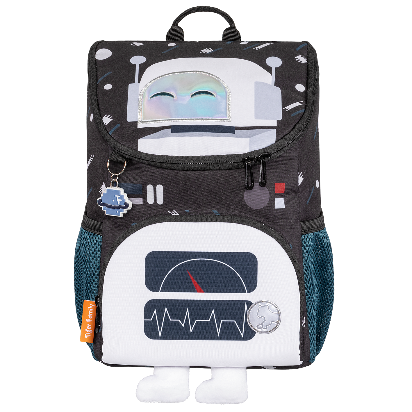  Balo Công Thái Học Mầm Non Tiger Family Smart Kids Little Travelers Plus Mini Backpack  - Robot Mr White SKLT-031A 