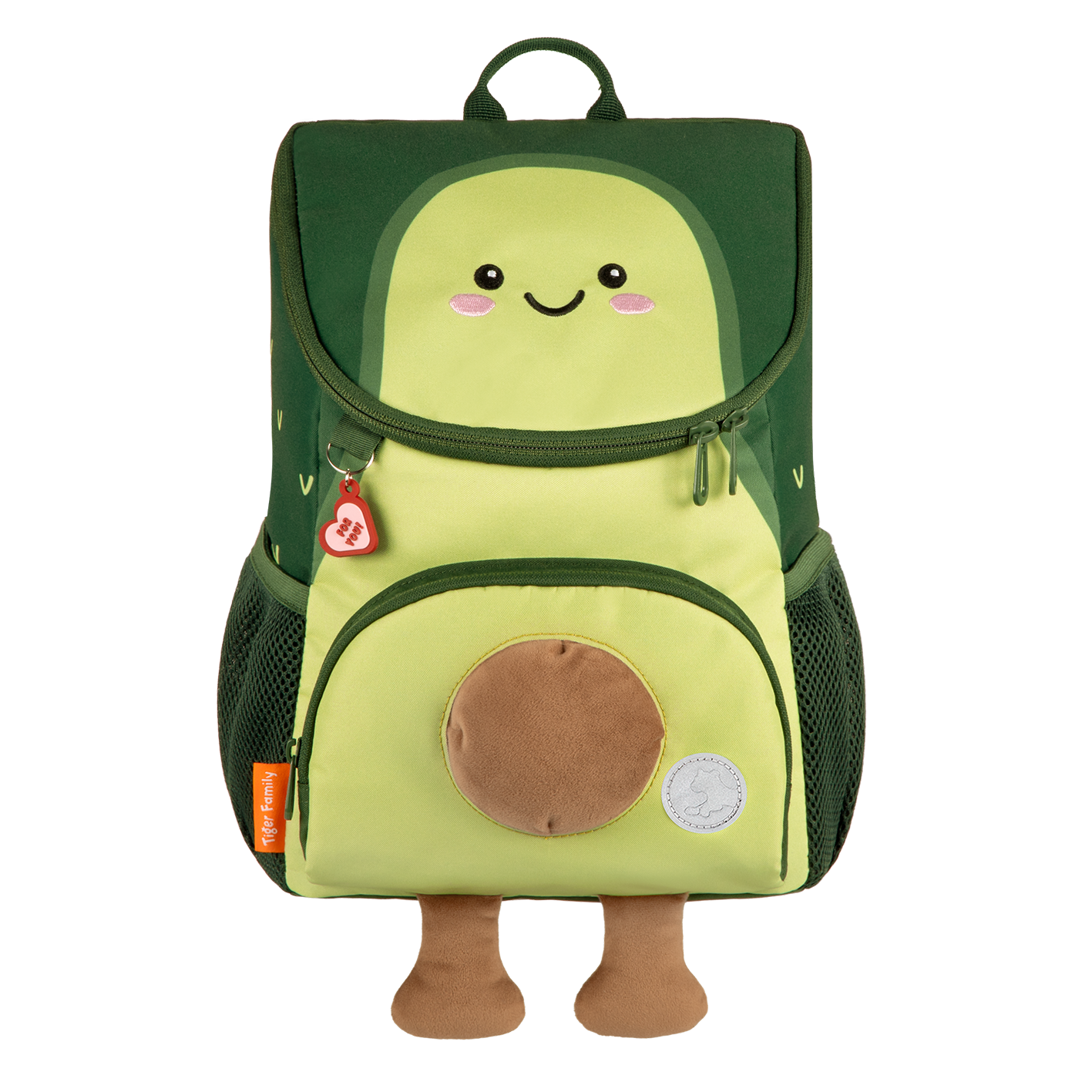  Balo Công Thái Học Mầm Non Tiger Family Smart Kids Little Travelers Plus Mini Backpack  - Dancing Avocado SKLT-038A 