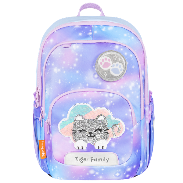  Balo Công Thái Học Tiger Family Jetti Schoolbag Flex - Kitty in Clouds [Sequins] TGJE-001A 