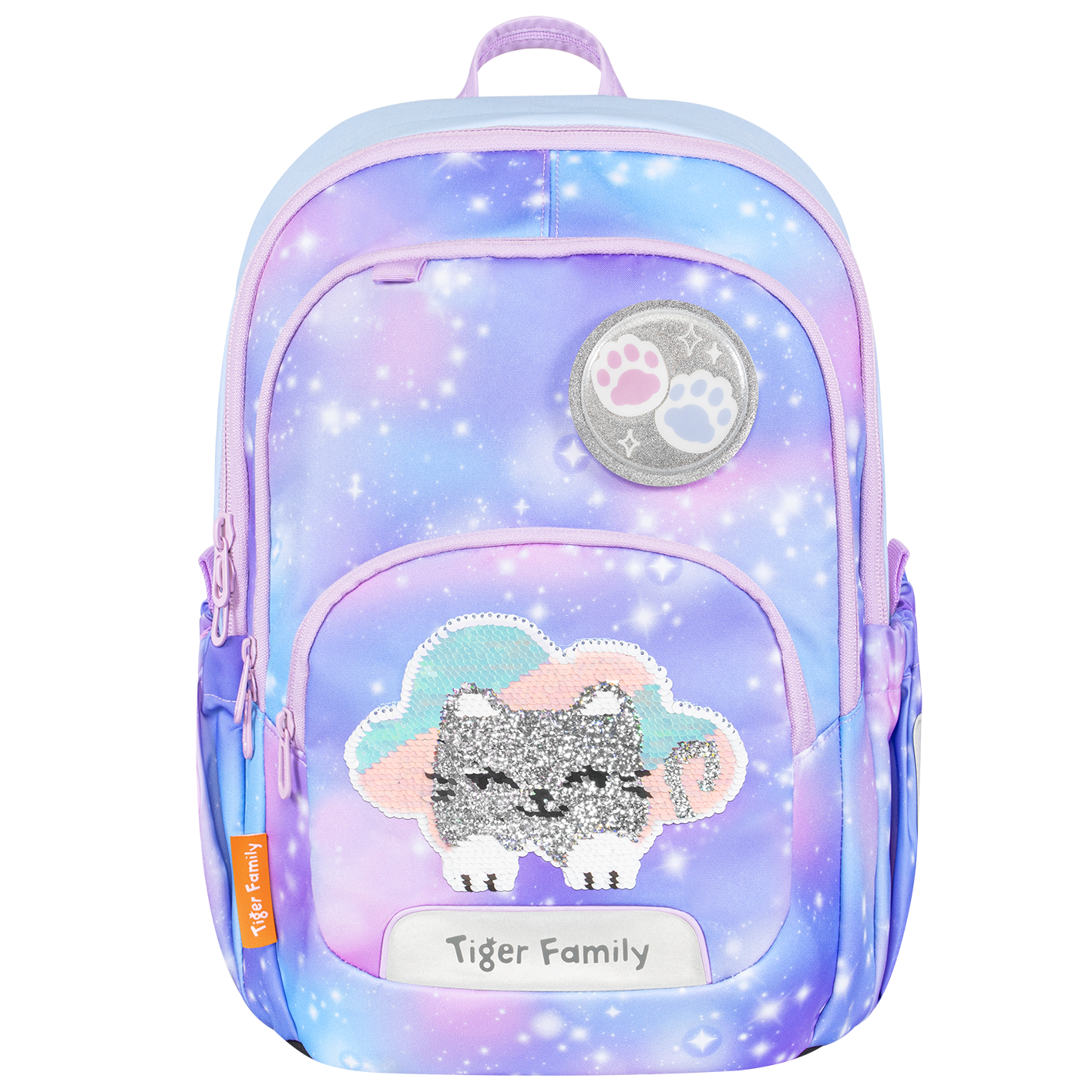  Balo Công Thái Học Tiger Family Jetti Schoolbag Flex - Kitty in Clouds [Sequins] TGJE-001A 