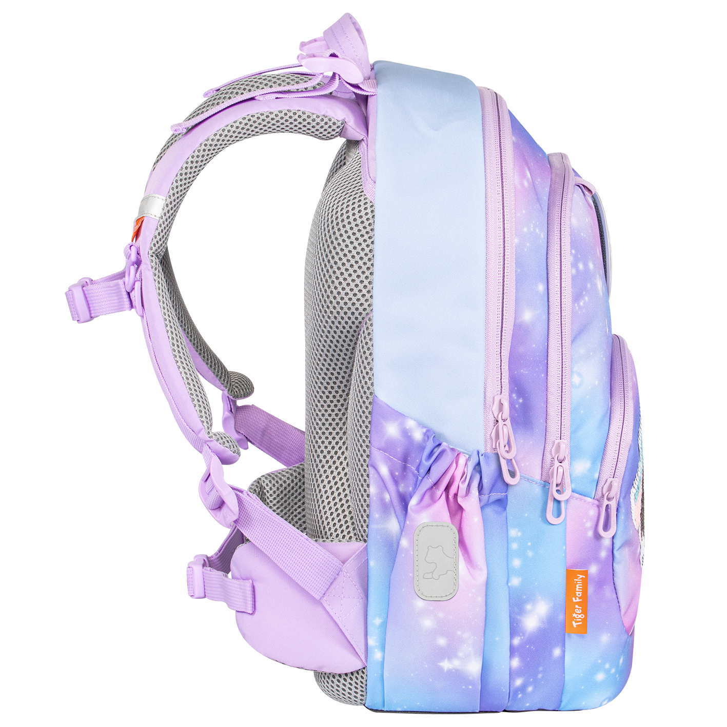  Balo Công Thái Học Tiger Family Jetti Schoolbag Flex - Kitty in Clouds [Sequins] TGJE-001A 