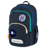  Balo Công Thái Học Tiger Family Jetti Jr Schoolbag Flex - Navy [Special Edition] TGJE-015A 