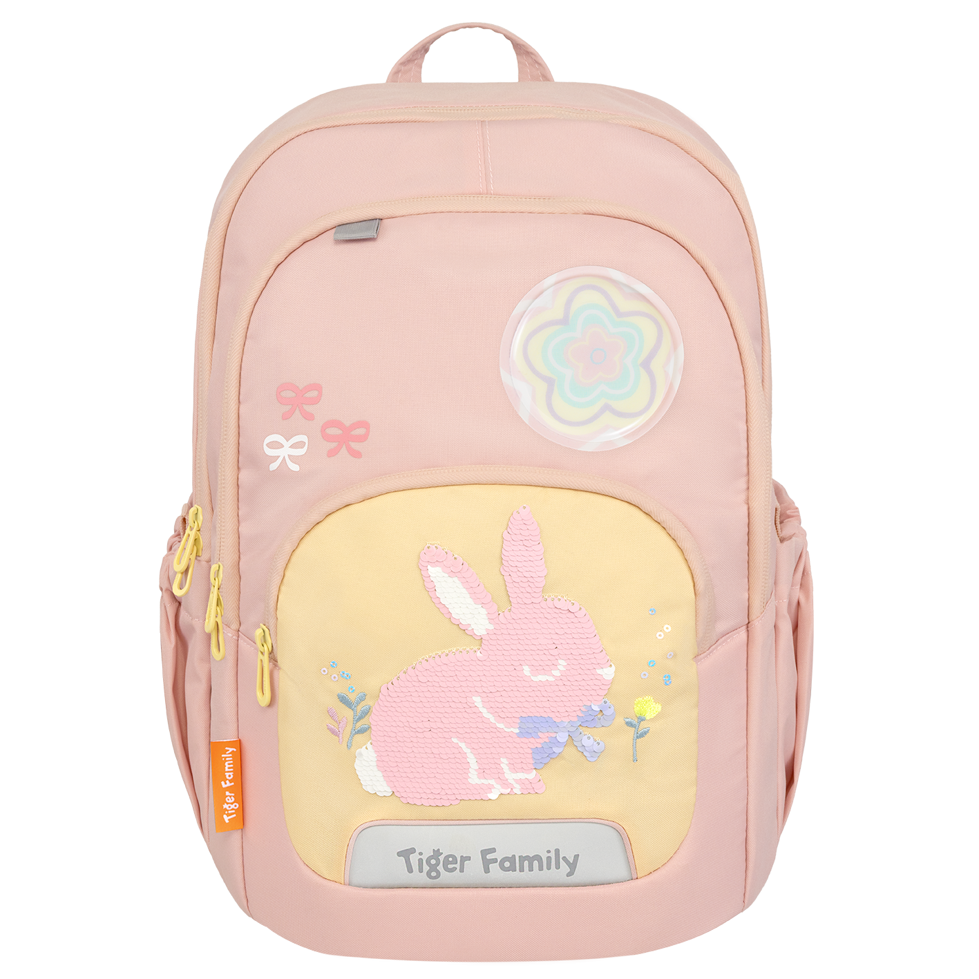  Balo Công Thái Học Tiger Family Jetti Schoolbag Flex - Bows and Bunny [Sequins] TGJE-019A 