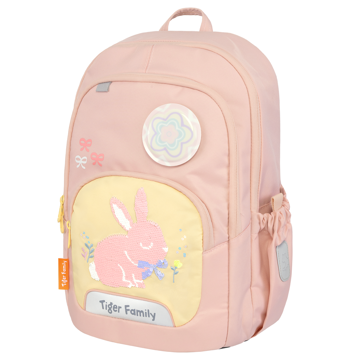  Balo Công Thái Học Tiger Family Jetti Schoolbag Flex - Bows and Bunny [Sequins] TGJE-019A 