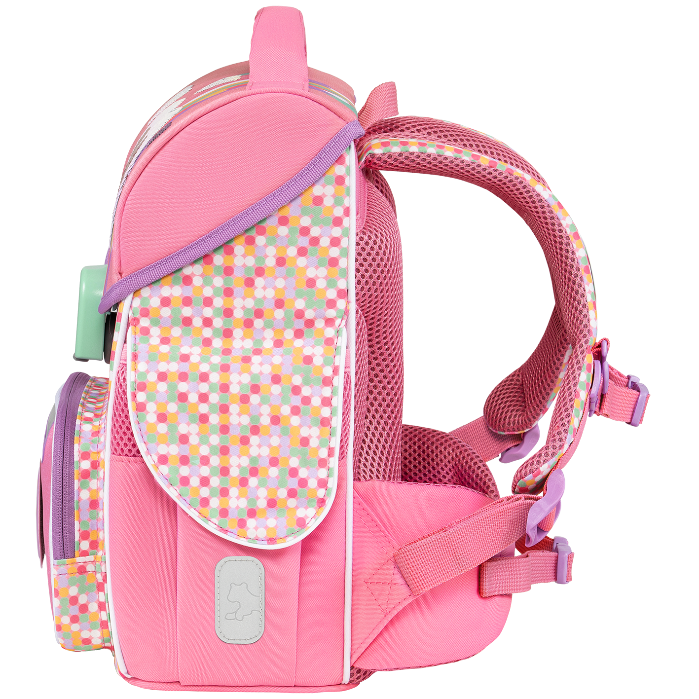  Cặp Sách Công Thái Học Tiger Family Jolly Schoolbag Pro 2S - Pink Amour [Sequins] - TGJL-018A(3) 