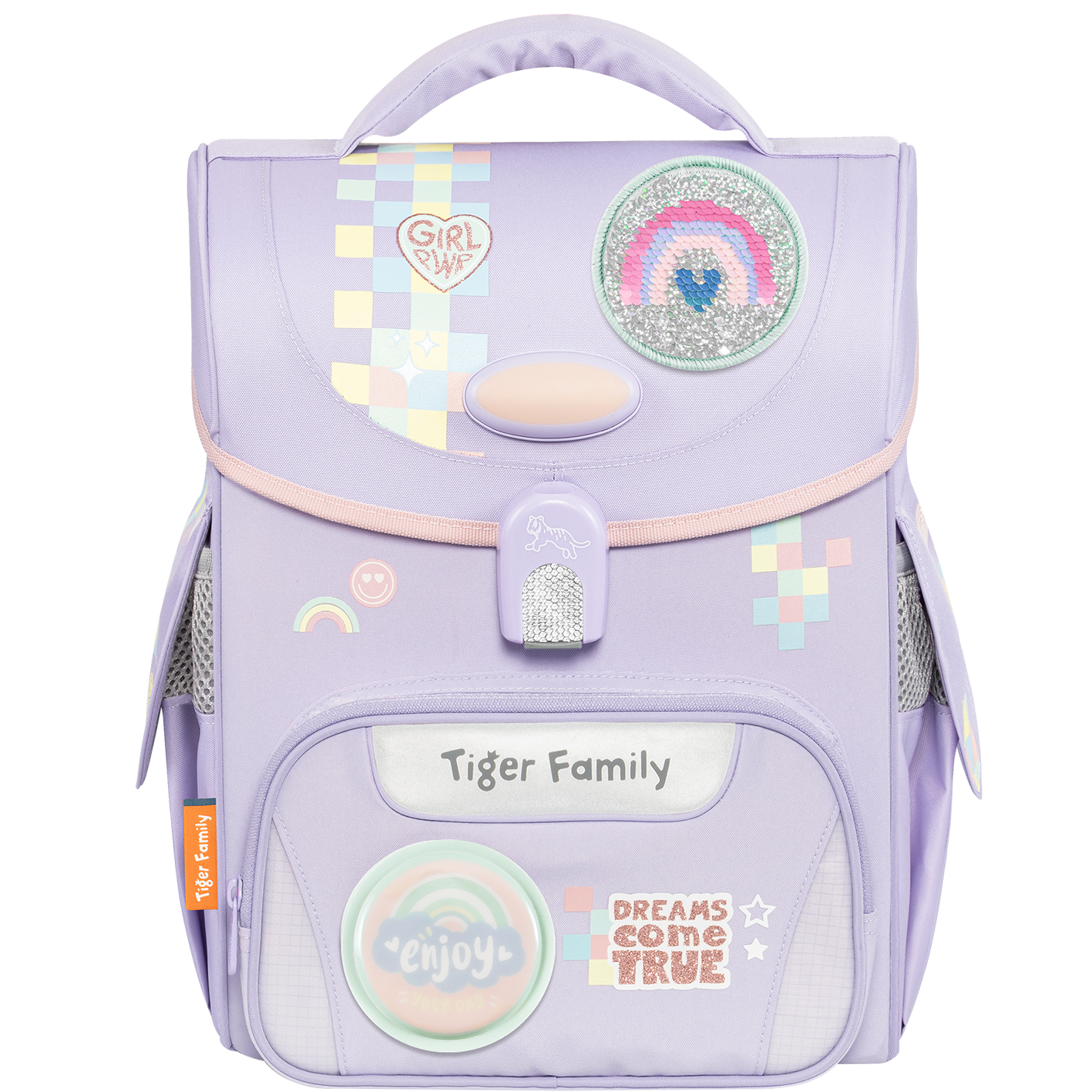 Cặp Sách Tiger Family Jolly Schoolbag Pro 2S - Girl Power [Go Ocean] - TGJL-090A(1) 