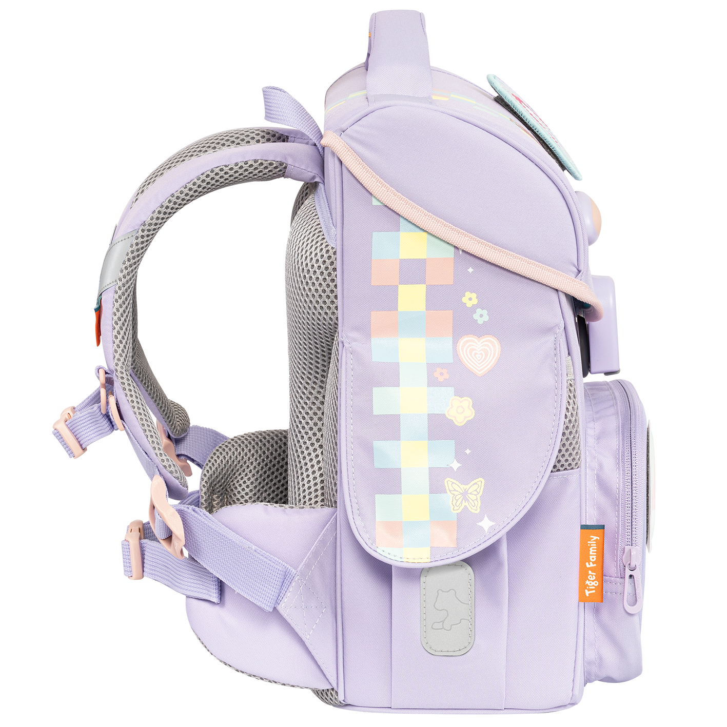  Cặp Sách Tiger Family Jolly Schoolbag Pro 2S - Girl Power [Go Ocean] - TGJL-090A(1) 