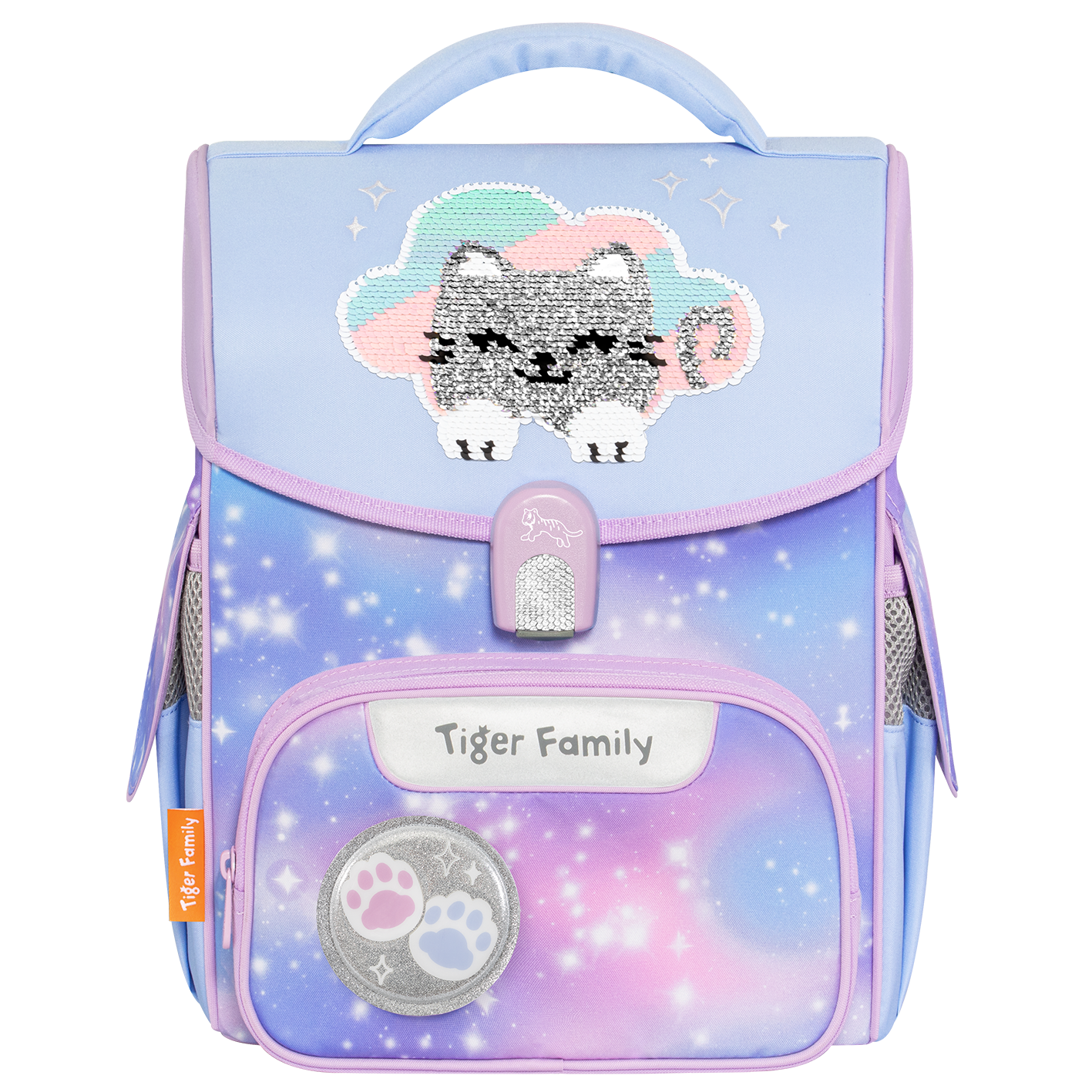  Balo Công Thái Học Tiger Family Jolly Schoolbag Pro 2S - Kitty In Clouds [Sequins] TGJL-101A 