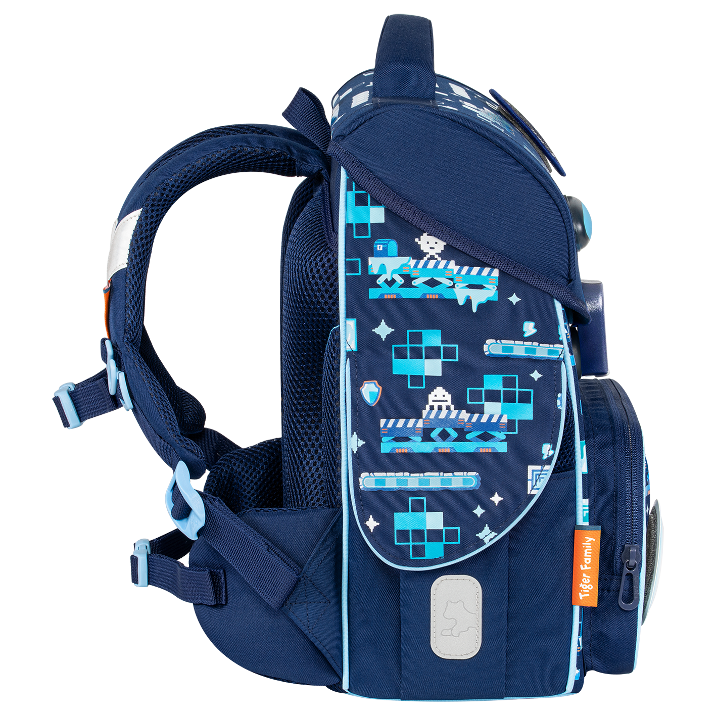  Balo Công Thái Học Tiger Family Jolly Schoolbag Pro 2S - Iceman Wonders [Go Ocean] TGJL-116A 