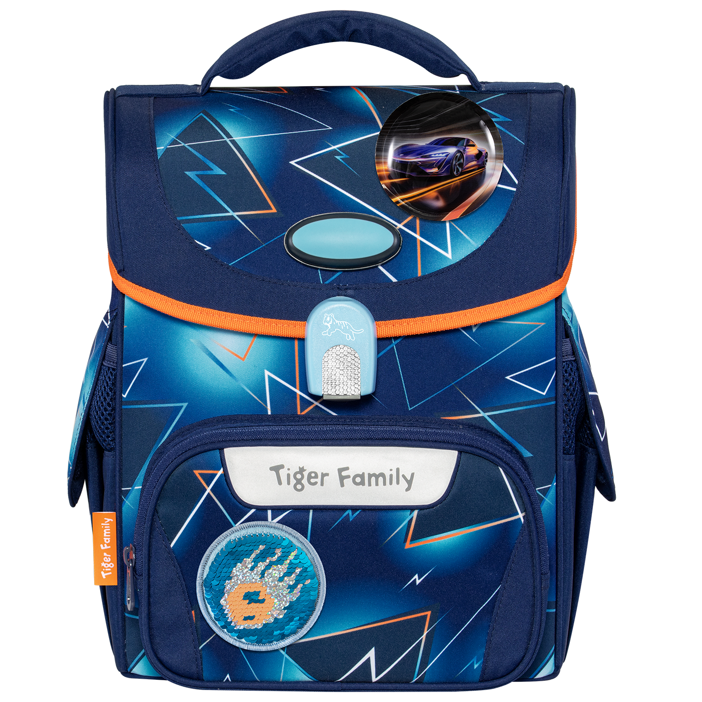  Balo Công Thái Học Tiger Family Jolly Schoolbag Pro 2S - Lightning Race [Go Green] TGJL-117A 