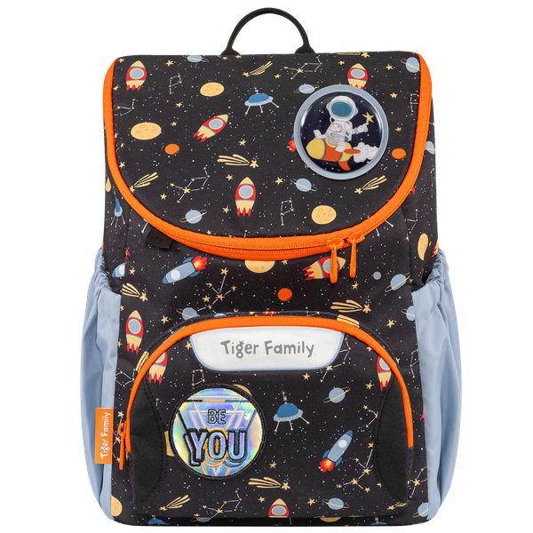  Balo Công Thái Học Tiger Family Journey Kindergarten Backpack  - Cruising Universe [Go Green], Dành cho các bé Bắt Đầu vào Tiểu Học TGJN-008A 