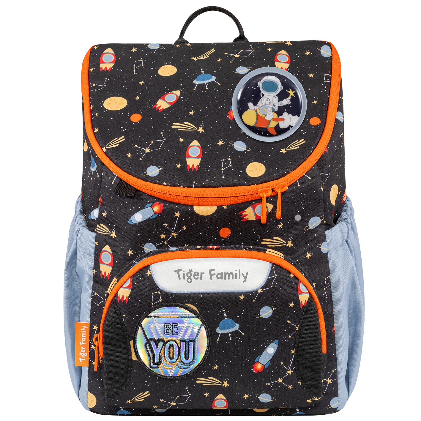  Balo Công Thái Học Tiger Family Journey Kindergarten Backpack  - Cruising Universe [Go Green], Dành cho các bé Bắt Đầu vào Tiểu Học TGJN-008A 