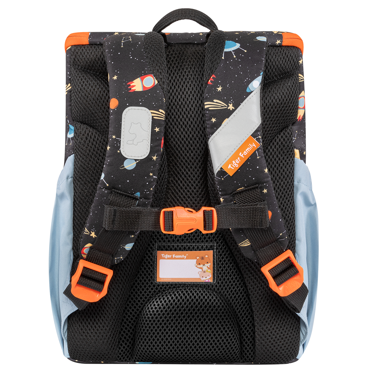  Balo Công Thái Học Tiger Family Journey Kindergarten Backpack  - Cruising Universe [Go Green], Dành cho các bé Bắt Đầu vào Tiểu Học TGJN-008A 